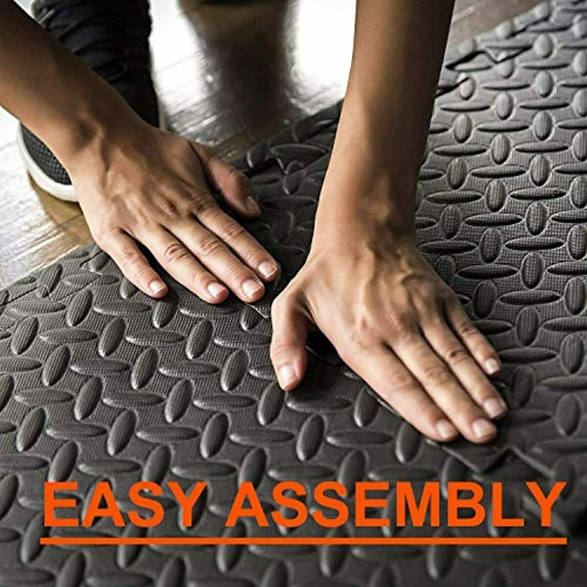 Exercise Mats Puzzle Foam Mats Gym Flooring Mat Cover 20 SQ.FT Interlocki